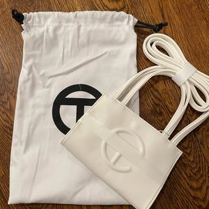 Telfar White small bag